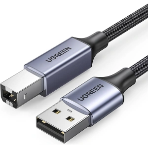 Hurtownia GSM - Kabel UGREEN US369 USB-B do drukarki (męski) - USB 2.0 (męski) 480Mbps 5m czarny - UGR1325BLK - {ean13} - Hurt