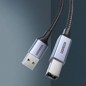 Wholesale UGREEN US369 USB-B Printer Cable (Male) - USB 2.0 (Male) 480 Mbps 5m Black - UGR1325BLK - {ean13} - Hurt