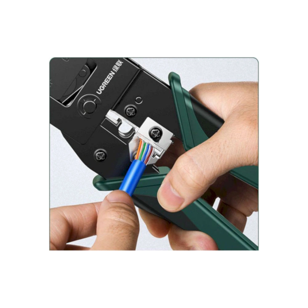 Wholesale UGREEN NW136 Multi-Functional LAN Crimping Tool - RJ-45 and RJ-11 green - UGR1328GRN - {ean13} - Hurt