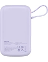 Hurtownia GSM - Powerbank Baseus Qpow 10000mAh 20W Quick Charge SCP AFC FCP fioletowy + kabel Lightning - BSU3427PRP - {ean13} - Hurt