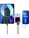 Wholesale Baseus Qpow powerbank 10000mAh built-in Lightning 20W Quick Charge cable SCP AFC FCP purple - BSU3427PRP - {ean13} - Hurt