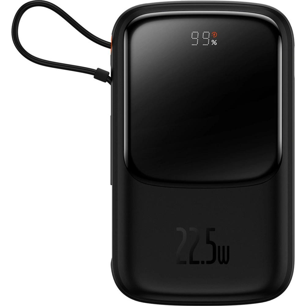 Hurtownia GSM - Powerbank Baseus Qpow 10000mAh 22.5W Quick Charge SCP AFC FCP černá + kabel USB-C - BSU3428BLK - {ean13} - Hurt