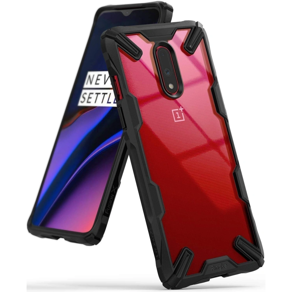 Hurtownia GSM - Etui Ringke Fusion-X OnePlus 7 černé - RGK923BLK - {ean13} - Hurt