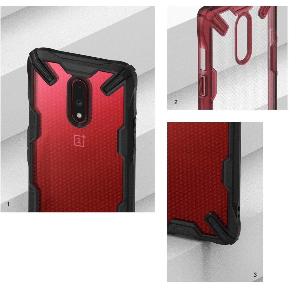 Hurtownia GSM - Etui Ringke Fusion-X OnePlus 7 černé - RGK923BLK - {ean13} - Hurt