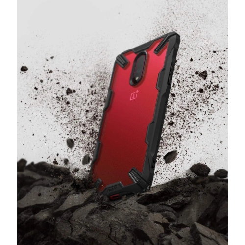Etui Ringke Fusion-X OnePlus 7 Black