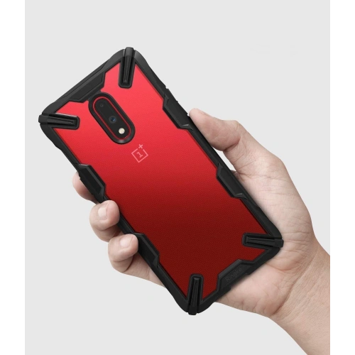 Etui Ringke Fusion-X OnePlus 7 Black