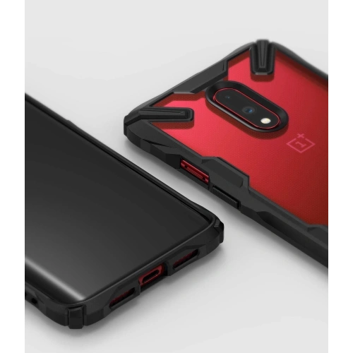 Etui Ringke Fusion-X OnePlus 7 Black