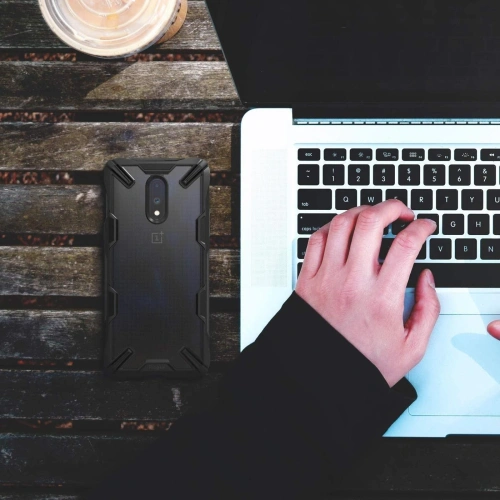 Etui Ringke Fusion-X OnePlus 7 Black