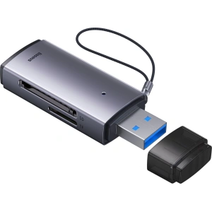 Hurtownia GSM - Czytnik kart SD/TF Baseus Lite Series USB szary - BSU3432GRY - {ean13} - Hurt
