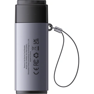 Wholesale Baseus Lite Series adapter SD/TF USB card reader gray - BSU3432GRY - {ean13} - Hurt