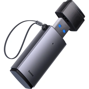 Hurtownia GSM - Czytnik kart SD/TF Baseus Lite Series USB szary - BSU3432GRY - {ean13} - Hurt
