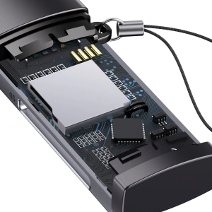Hurtownia GSM - Czytnik kart SD/TF Baseus Lite Series USB szary - BSU3432GRY - {ean13} - Hurt