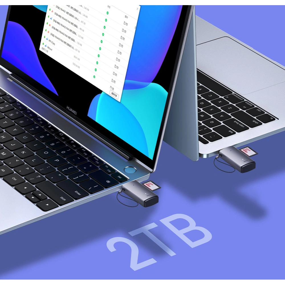 Hurtownia GSM - Čtečka karet SD/TF Baseus Lite Series USB šedá - BSU3432GRY - {ean13} - Hurt