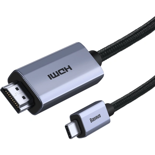 Kabel Baseus High Definition Series USB-C - HDMI 2.0 4K 60Hz 2m czarny