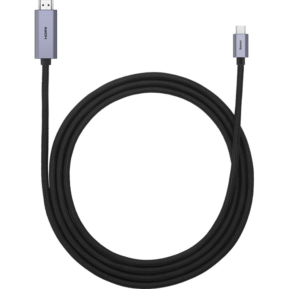 Hurtownia GSM - Kabel Baseus High Definition Series USB-C - HDMI 2.0 4K 60Hz 2m czarny - BSU3434BLK - {ean13} - Hurt