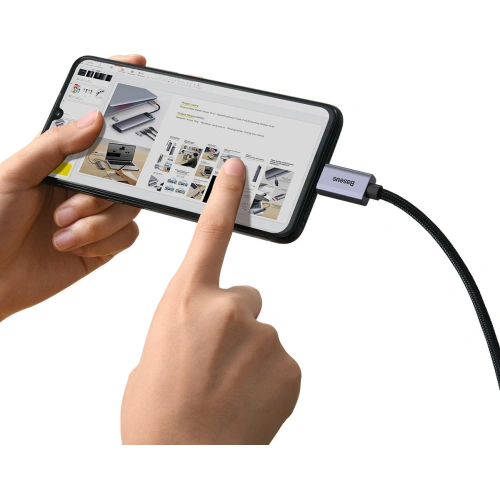 Kabel Baseus High Definition Series USB-C - HDMI 2.0 4K 60Hz 2m czarny