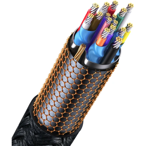 Kabel Baseus High Definition Series USB-C - HDMI 2.0 4K 60Hz 2m czarny