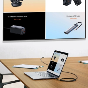 Hurtownia GSM - Kabel Baseus High Definition Series USB-C - HDMI 2.0 4K 60Hz 2m czarny - BSU3434BLK - {ean13} - Hurt