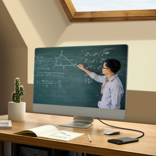 Kabel Baseus High Definition Series USB-C - HDMI 2.0 4K 60Hz 2m czarny