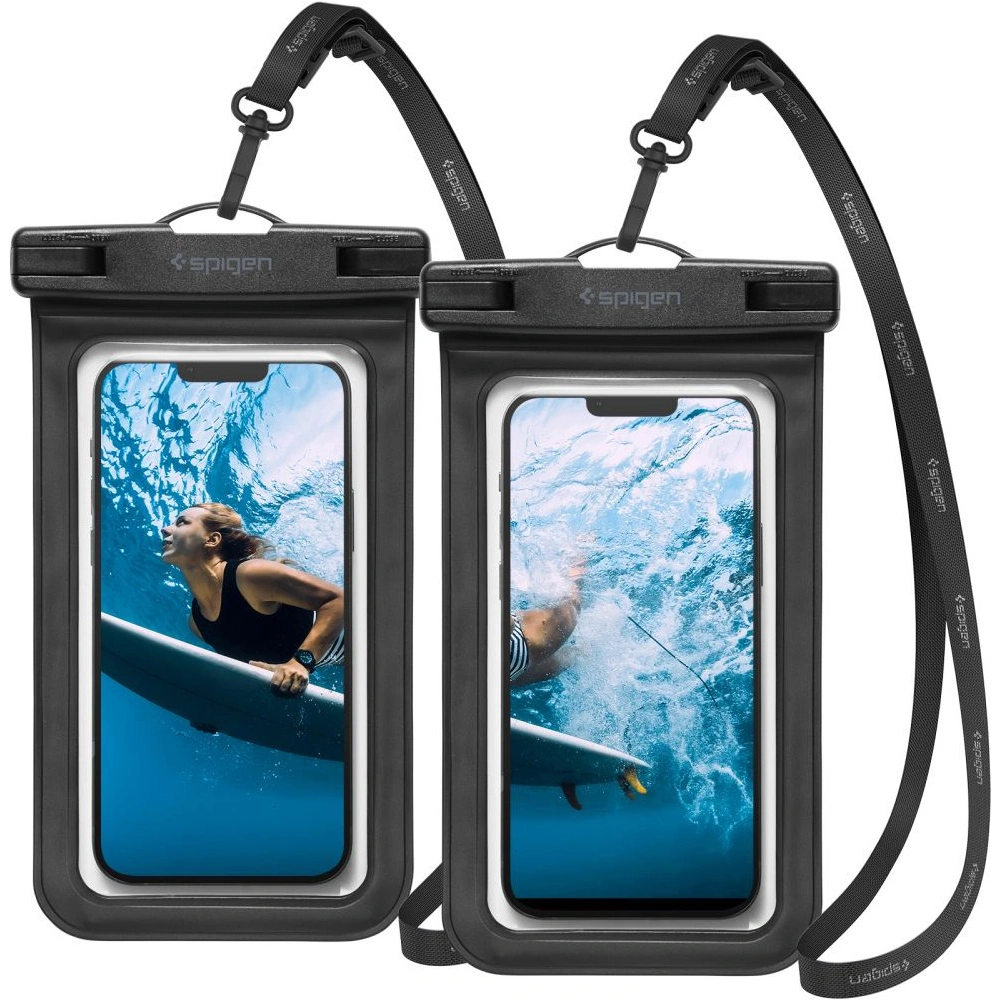 Wholesale Spigen A601 Universal Waterproof Case Black [2 PACK] - SPN2275BLK - {ean13} - Hurt