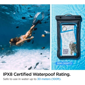 Wholesale Spigen A601 Universal Waterproof Case Black [2 PACK] - SPN2275BLK - {ean13} - Hurt