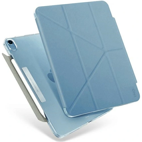 Etui UNIQ Camden Apple iPad Air 10.9 2020/2022 (4. i 5. generacji) / iPad Air 11 2024 (6. generacji) niebieski/blue Antimicrobial