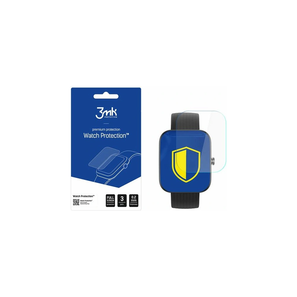 Ochranná fólie 3MK ARC Watch Amazfit Bip 3/3 Pro