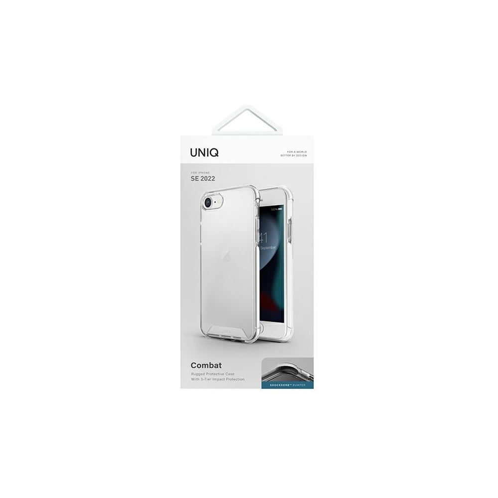 Hurtownia GSM - Etui UNIQ Combat Apple iPhone SE 2022/SE 2020/8/7 bílý/bílá white - UNIQ638WHT - {ean13} - Hurt