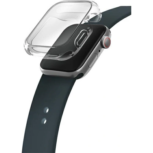 Etui UNIQ Garde Apple Watch 4/5/6/7/SE/8/9 40/41mm przezroczysty/clear