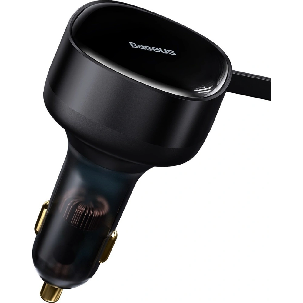 Hurtownia GSM - Ładowarka samochodowa Baseus Enjoyment 2w1 30W czarny - BSU3437BLK - {ean13} - Hurt