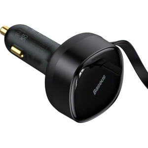 Hurtownia GSM - Ładowarka samochodowa Baseus Enjoyment 2w1 30W czarny - BSU3437BLK - {ean13} - Hurt