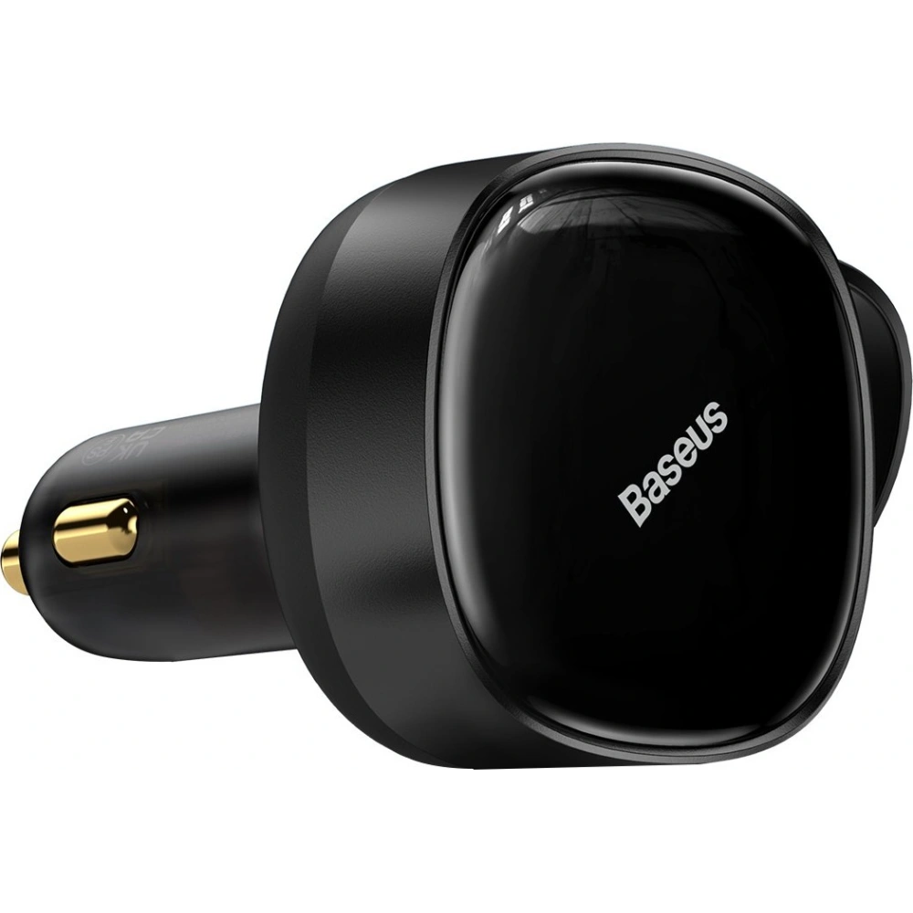 Hurtownia GSM - Ładowarka samochodowa Baseus Enjoyment 2w1 30W czarny - BSU3437BLK - {ean13} - Hurt