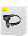 Hurtownia GSM - Ładowarka samochodowa Baseus Enjoyment 2w1 30W czarny - BSU3437BLK - {ean13} - Hurt