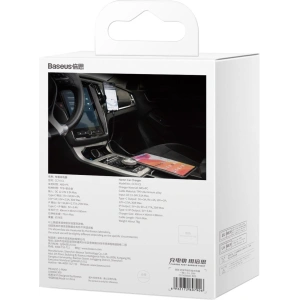 Hurtownia GSM - Ładowarka samochodowa Baseus Enjoyment 2w1 30W czarny - BSU3437BLK - {ean13} - Hurt