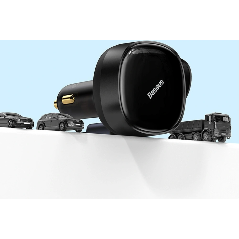 Hurtownia GSM - Autonabíječka Baseus Enjoyment 2w1 30W černá - BSU3437BLK - {ean13} - Hurt