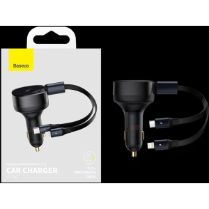 Hurtownia GSM - Autonabíječka Baseus Enjoyment 2w1 30W černá - BSU3437BLK - {ean13} - Hurt