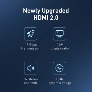 Baseus HDMI 2.0 Cable 1.5m black