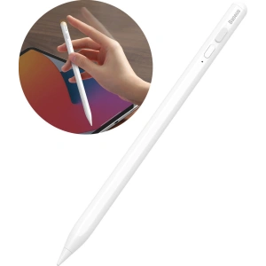 Hurtownia GSM - Rysik pojemnościowy Baseus do iPad biały + kabel USB-C 3A 0.3m - BSU3440WHT - {ean13} - Hurt