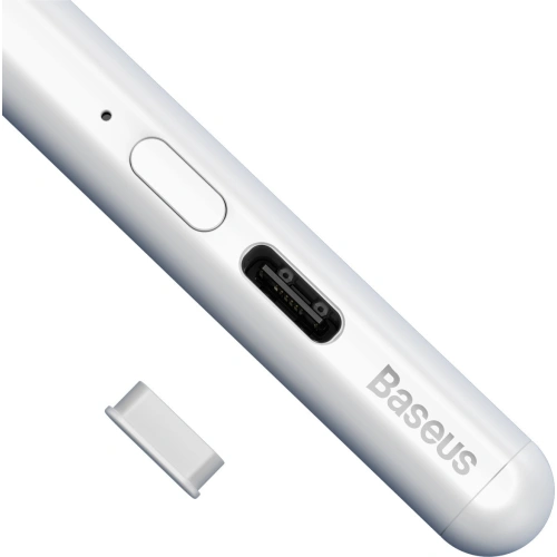 Rysik pojemnościowy Baseus do iPad biały + kabel USB-C 3A 0.3m