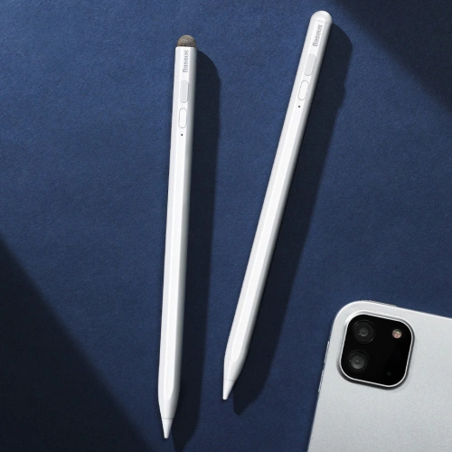 Rysik pojemnościowy Baseus do iPad biały + kabel USB-C 3A 0.3m