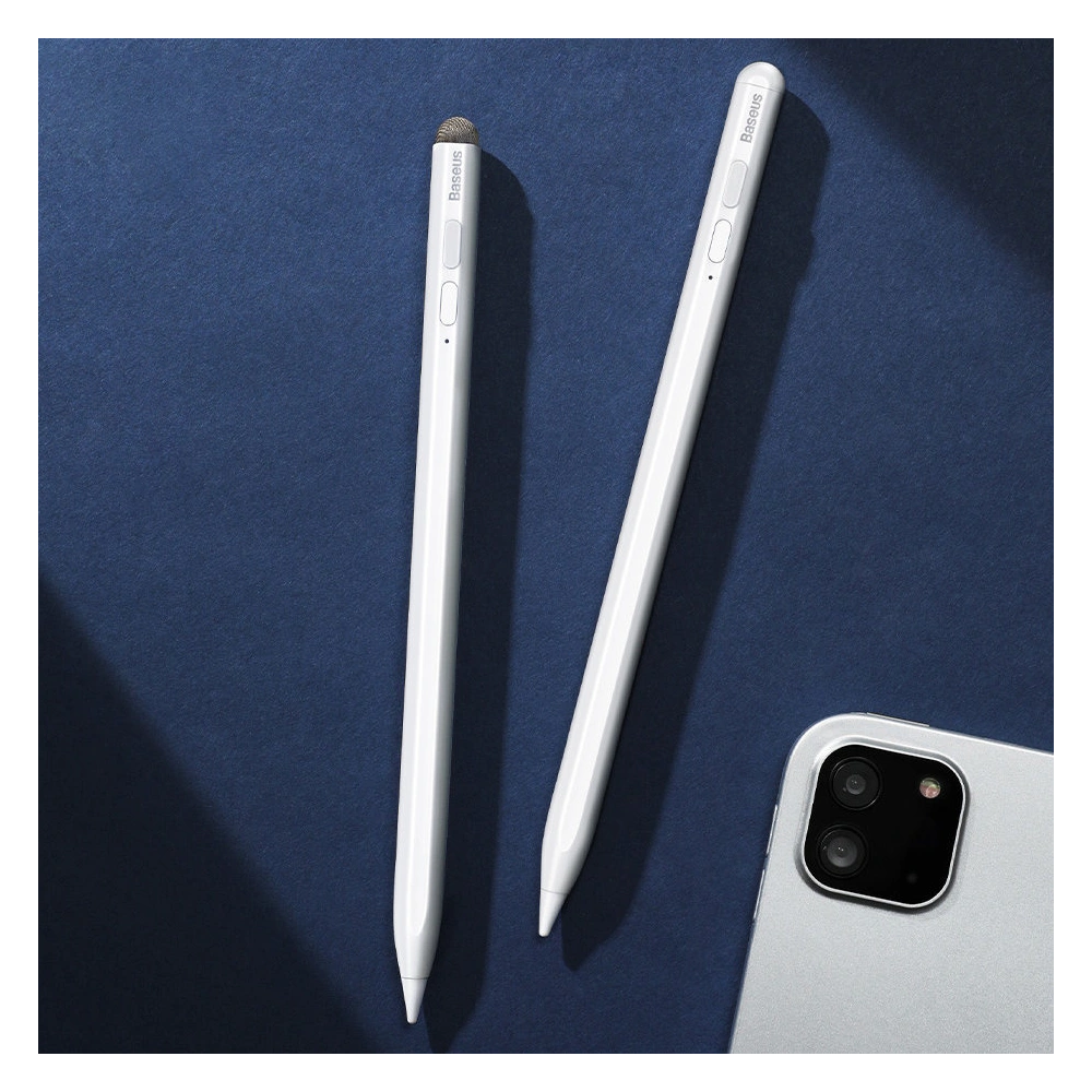 Hurtownia GSM - Rysik pojemnościowy Baseus do iPad biały + kabel USB-C 3A 0.3m - BSU3440WHT - {ean13} - Hurt