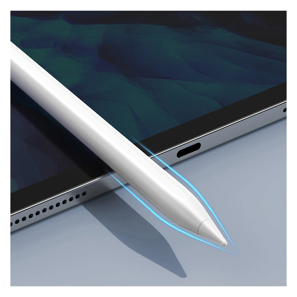 Hurtownia GSM - Rysik pojemnościowy Baseus do iPad biały + kabel USB-C 3A 0.3m - BSU3440WHT - {ean13} - Hurt