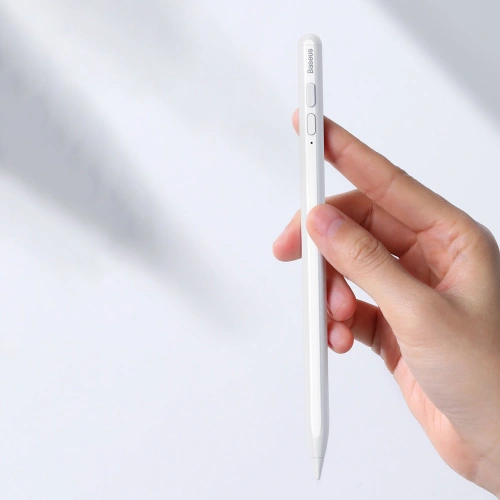Rysik pojemnościowy Baseus do iPad biały + kabel USB-C 3A 0.3m