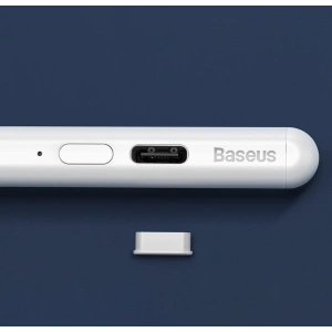 Hurtownia GSM - Rysik pojemnościowy Baseus do iPad biały + kabel USB-C 3A 0.3m - BSU3440WHT - {ean13} - Hurt