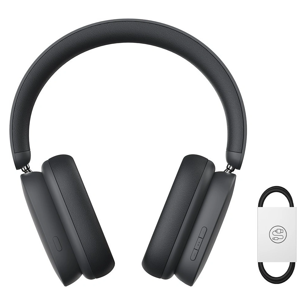 Wholesale Baseus Bowie H1 Wireless Headphones Bluetooth 5.2 ANC gray - BSU3441GRY - {ean13} - Hurt