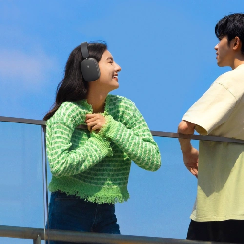 Słuchawki Baseus Bowie H1 Bluetooth 5.2 ANC szary