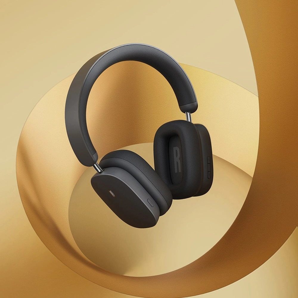 Wholesale Baseus Bowie H1 Wireless Headphones Bluetooth 5.2 ANC gray - BSU3441GRY - {ean13} - Hurt