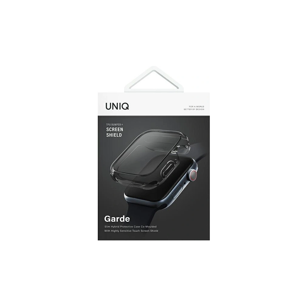 Hurtownia GSM - Etui UNIQ Garde Apple Watch 4/5/6/7/8/9/SE 44/45mm szary/smoked grey - UNIQ643GRY - {ean13} - Hurt