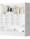 Wholesale Baseus Bowie H1 Wireless Headphones Bluetooth 5.2 ANC white - BSU3442WHT - {ean13} - Hurt
