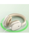 Wholesale Baseus Bowie H1 Wireless Headphones Bluetooth 5.2 ANC white - BSU3442WHT - {ean13} - Hurt